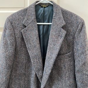 Harris Tweed Sports Coat Handwoven 100% Pure Scottish Wool